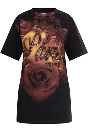MISBHV Vestido estilo playera estampado