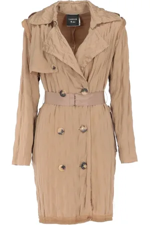 Lanvin Gabardina con efecto arrugado 2010