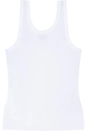 Vetements Top con logo en jacquard