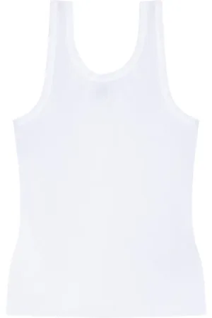Vetements Top con logo en jacquard