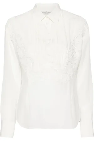 ERMANNO SCERVINO Camisa con encaje floral