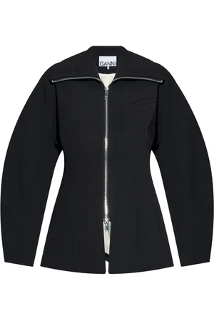 Ganni Chamarra The Bonded Crepe