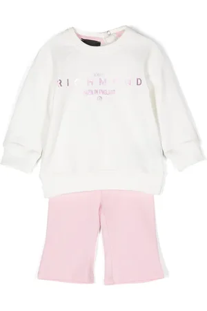 John Richmond Traje deportivo con logo estampado