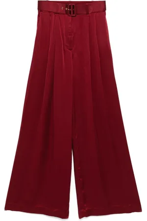 ZIMMERMANN Pantalones palazzo de seda
