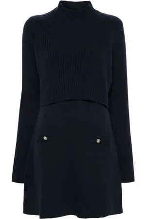 Maje Vestido corto tejido