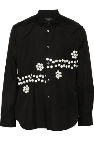 Comme des Garçons Camisa con botones decorativos