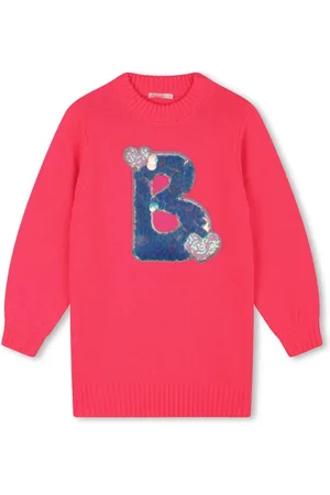Billieblush Vestido tejido bordado con lentejuelas