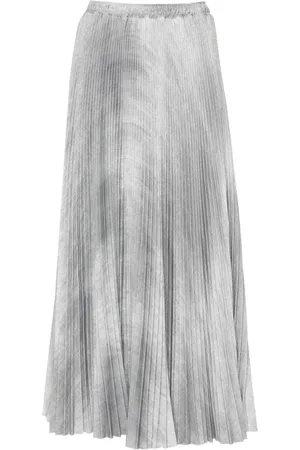 ERMANNO SCERVINO Falda midi con diseño plisado