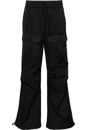 P.A.R.O.S.H. Pantalones cargo con cordones en la pretina