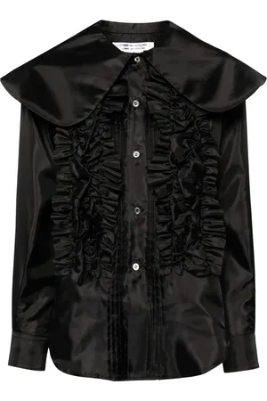 Comme des Garçons Camisa con volantes