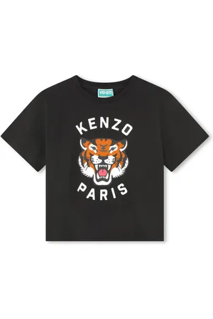 Kenzo Playera con motivo estampado