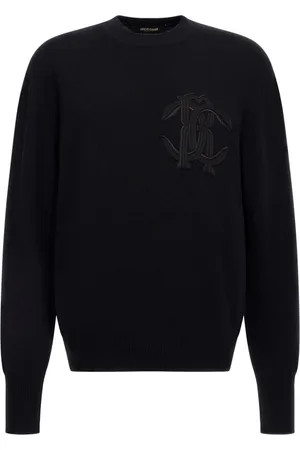 Roberto Cavalli Sudadera con logo bordado
