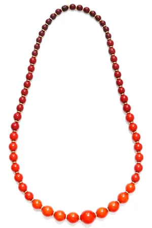 Saint Laurent Collar con cuentas
