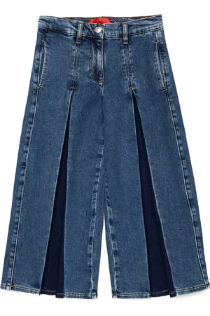 MAX&Co. Kids Jeans anchos con pinzas invertidas