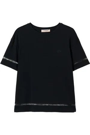 Twin-Set Playera con logo bordado