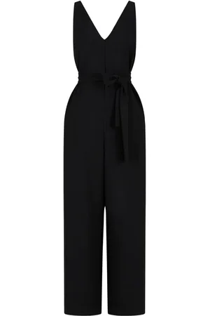 Armani Exchange Jumpsuit sin mangas con cinturón