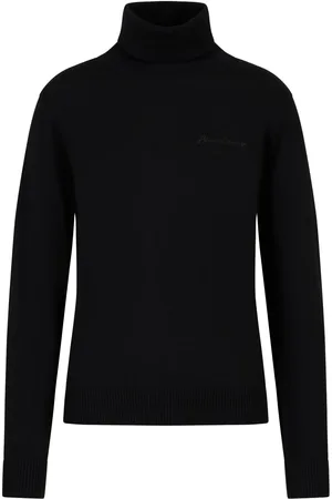 Armani Exchange Suéter con cuello de tortuga