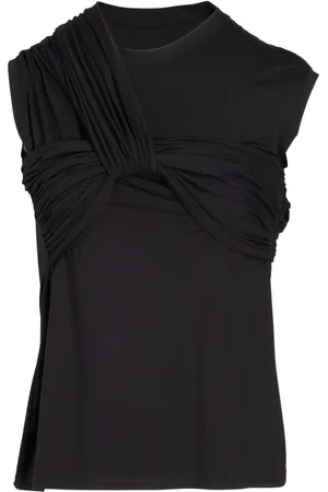 Giambattista Valli Playera con detalle retorcido