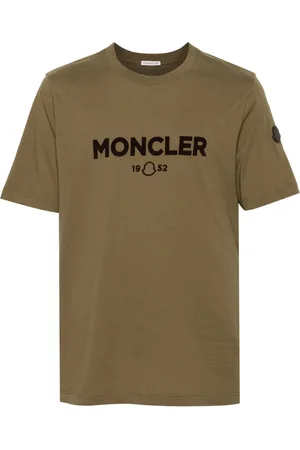 Moncler Playera con logo afelpado