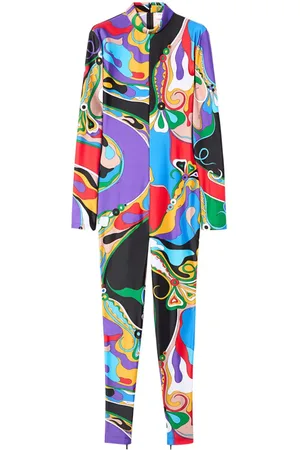 Puccini Jumpsuit capitonado con cuello falso