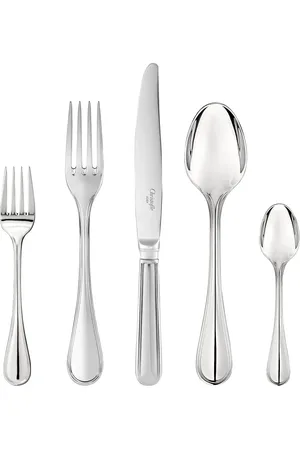 Christofle Set de cinco cubiertos Albi Acier