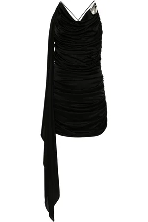 GIUSEPPE DI MORABITO Vestido corto con detalle de broche