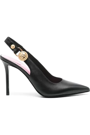 Balmain Zapatillas con tira trasera y tacón de 100mm