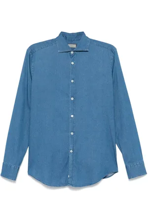 CANALI Camisa de mezclilla