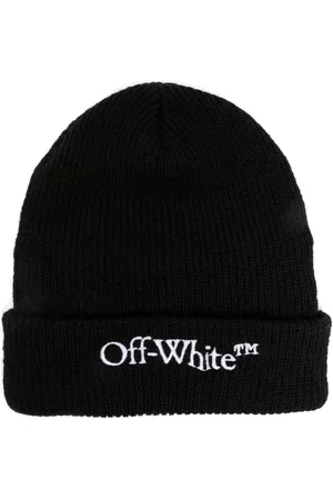 OFF-WHITE Gorro con logo bordado