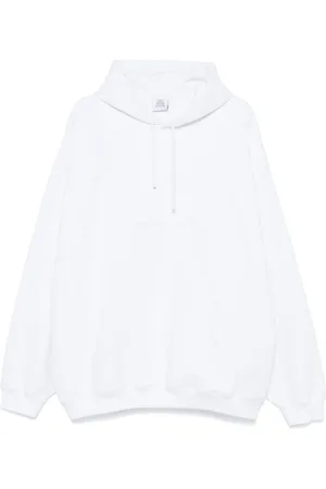 Vetements Hoodie con logo en relieve