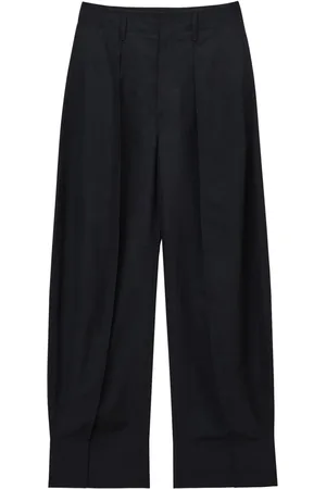 LEMAIRE Pantalones de vestir con diseño curvo