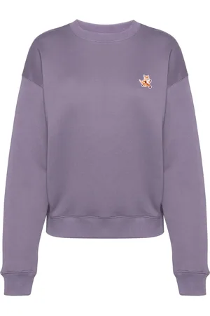 Maison Kitsuné Sudadera con apliques del logo