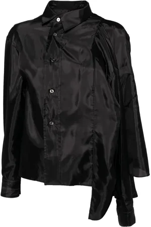 Comme des Garçons Camisa asimétrica