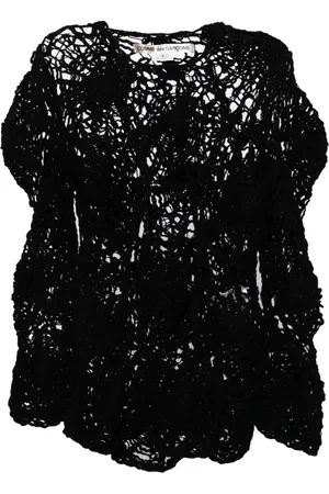 Comme des Garçons Suéter de tejido flojo