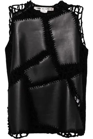Comme des Garçons Chaleco de tejido flojo