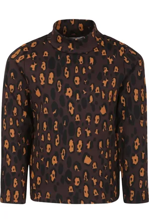 Mini Rodini Playera con estampado de leopardo