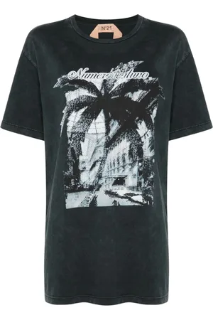 Nº21 Playera con estampado gráfico