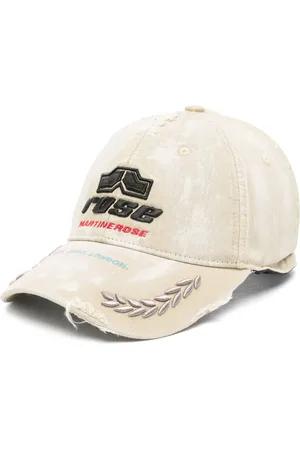 MARTINE ROSE Gorra con ala enrollada