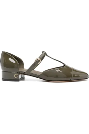 Salvatore Ferragamo Flats con puntera redonda