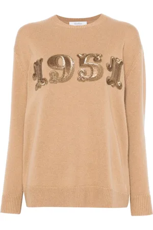 Max Mara Suéter Plata