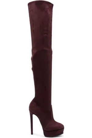 Casadei Botas Flora con tacón de 150mm