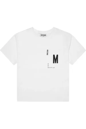 Moschino Playera con logo estampado