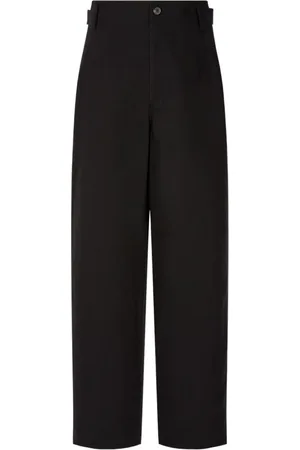 Studio Tomboy Pantalones anchos con detalles de pliegues pintuck