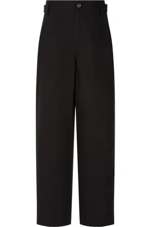 Studio Tomboy Pantalones anchos con detalles de pliegues pintuck