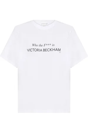 Victoria Beckham Playera Who The F*** Is