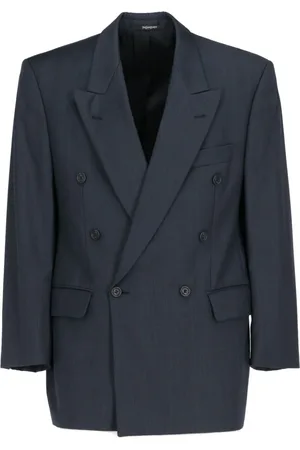 Saint Laurent Chamarra con doble botonadura 1980