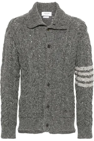 Thom Browne Cárdigan con motivo 4-Bar