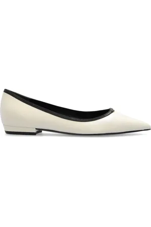 Tory Burch Flats con placa Double T