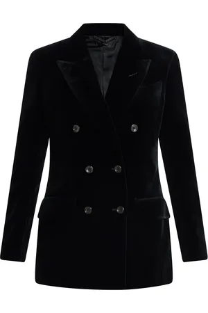 Tom Ford Blazer de terciopelo con doble botonadura
