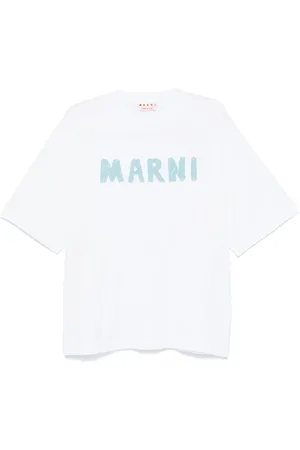 Marni Playera con logo estampado